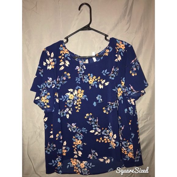 Tops - Floral Crop Top